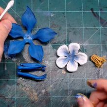 3-D Leather Columbines with Annie Libertini