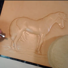 Embossed Horse Figure with Kathy Flanagan