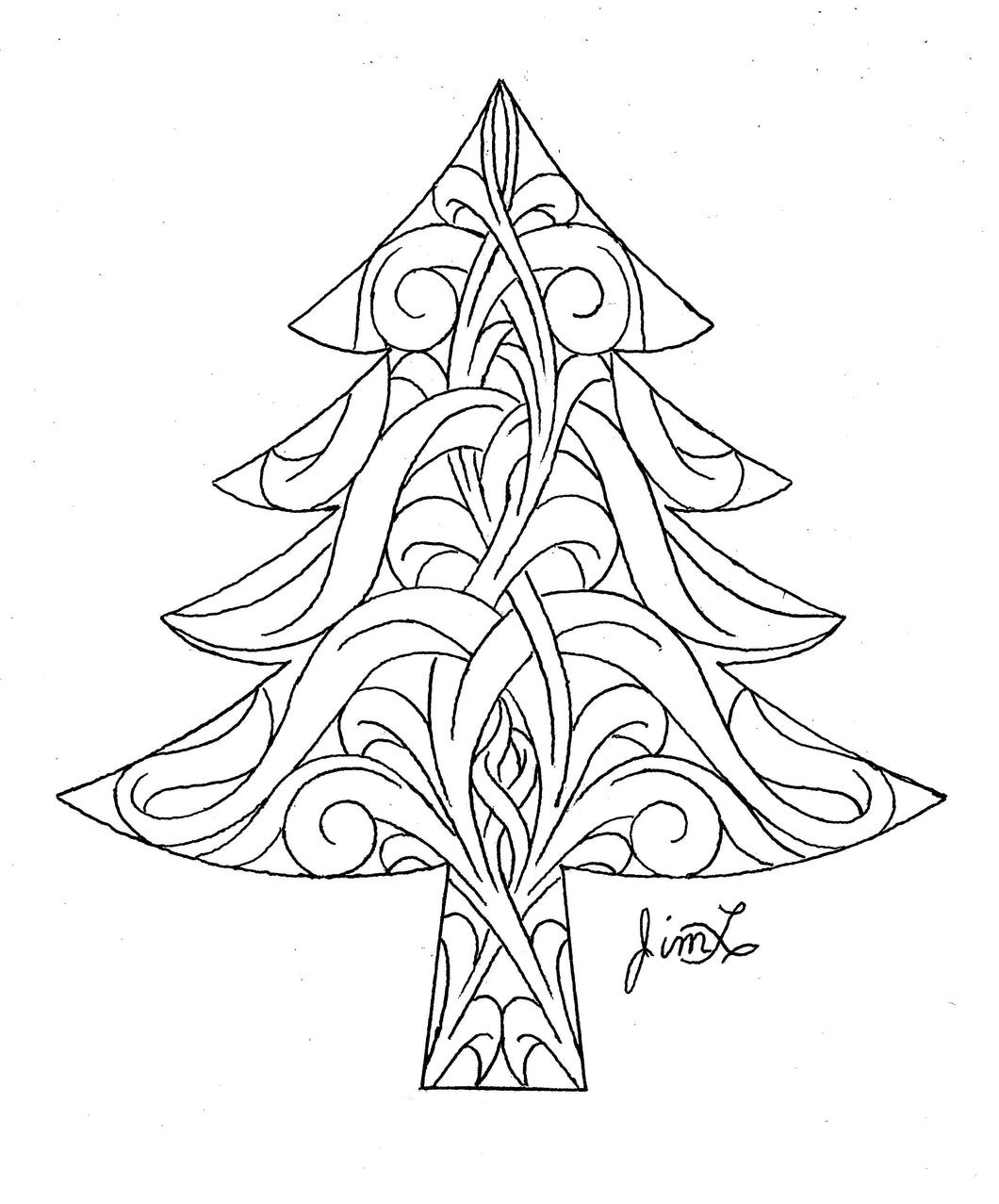 Christmas Tree Challenge Pattern