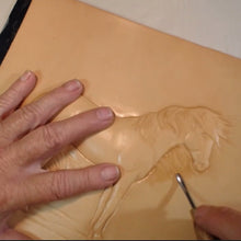 Embossed Horse Figure with Kathy Flanagan
