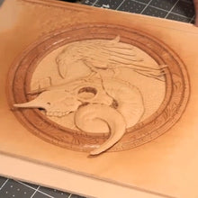 3-D Leather Raven with Ram Skull with Jürgen Volbach