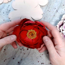 3-D Leather Peonies with Annie Libertini
