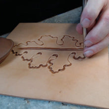 Carving White Oak Leaves with Ed LaBarre