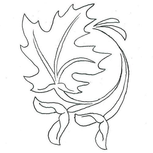 Inverted Maple Leaf Pattern