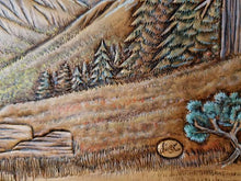 Leather Pictorial Carving Part 1 - Pine Trees and Evergreens