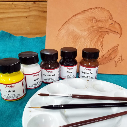 Confidence with Color - An Introduction to Using Acrylic Paints on Leather