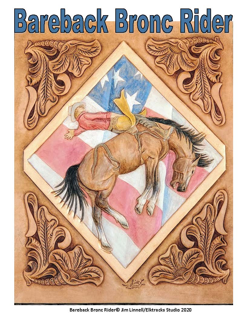 Bareback Bronc Rider Pattern