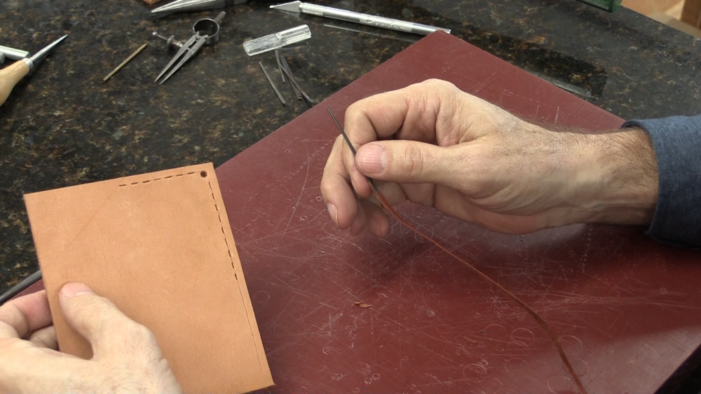 Leather Lacing and Braiding – Elktracks Studio