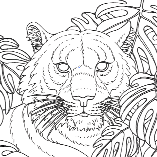 Bengal Tiger Pattern by Annie Libertini
