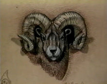Extreme Embossing: Big Horn Sheep by Robb Barr
