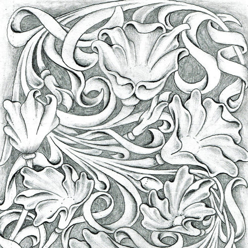 Floral Carving Challenge Pattern