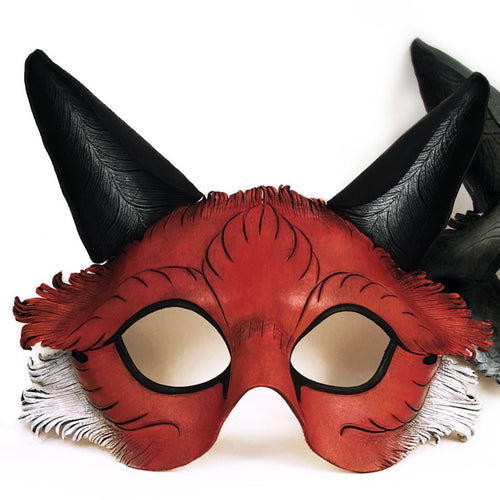 Leather Fox Mask Workshop with Annie Libertini