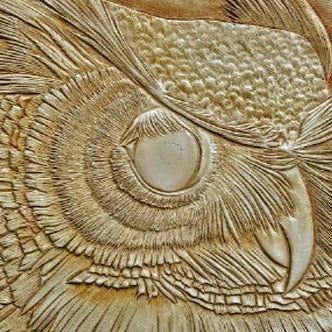 Figure Carving the Great Horned Owl