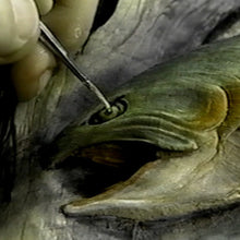 Extreme Embossing: Rainbow Trout by Robb Barr