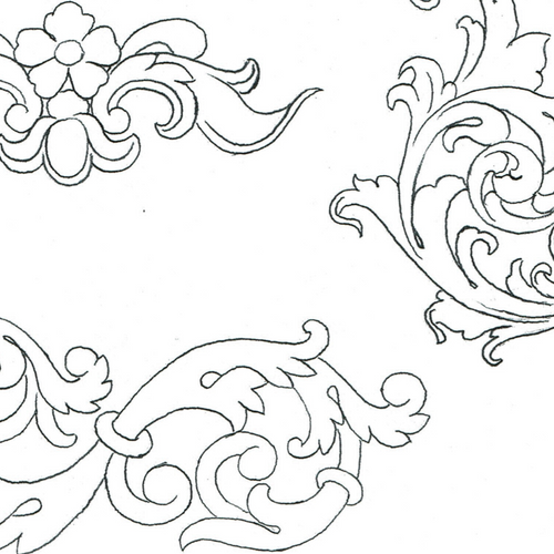 Free Pattern for Victorian Style Carving by Jim Linnell