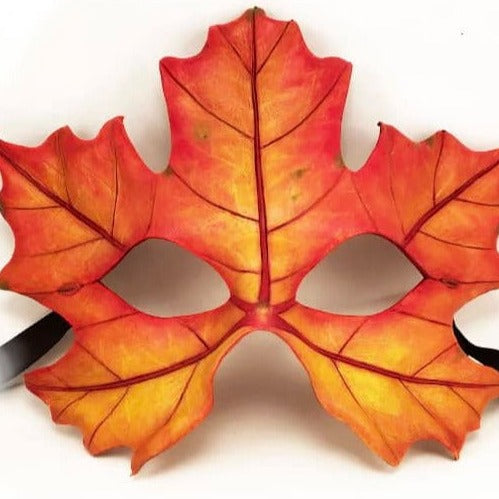 Leather Autumn Leaf Masks with Annie Libertini