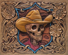 Embossed Skull and Floral by Erik Griffith and Travis Coddington