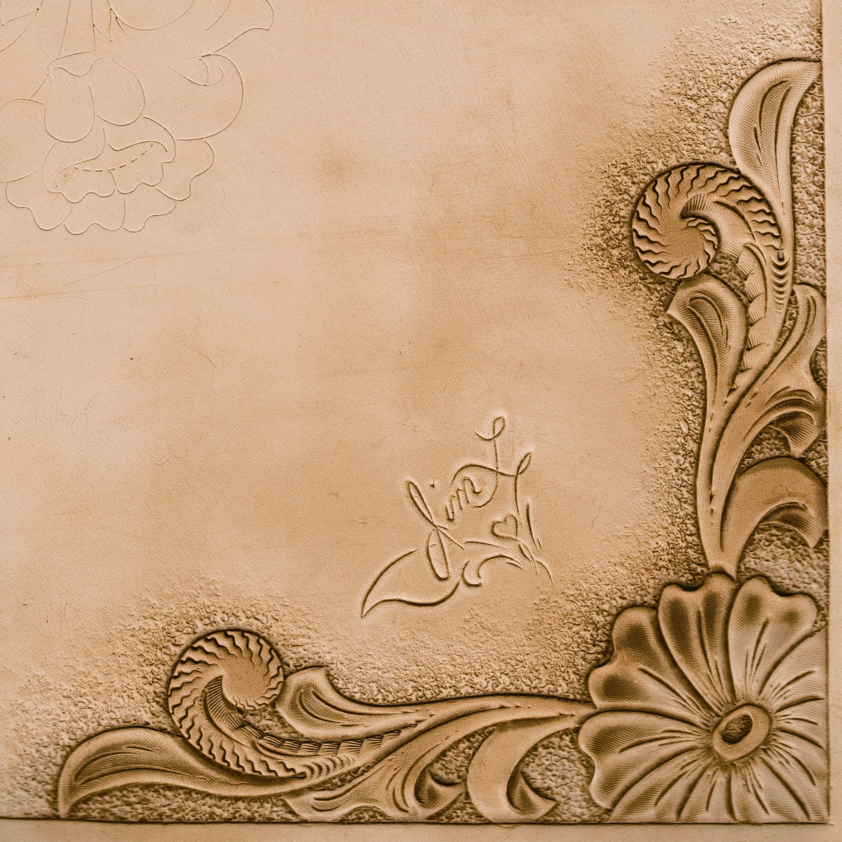 Leather Pattern Drawing How To Draw Floral Leather Patterns