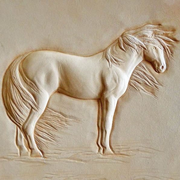 Embossed Horse Figure with Kathy Flanagan