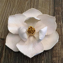 3-D Leather Magnolia Flowers with Annie Libertini