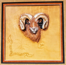 Extreme Embossing: Big Horn Sheep by Robb Barr