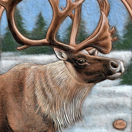 Coloring a Caribou with Annie Libertini