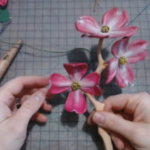 Mounting 3-D Leather Flowers with Annie Libertini