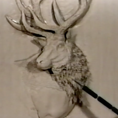 Extreme Embossing: Royal Elk by Robb Barr