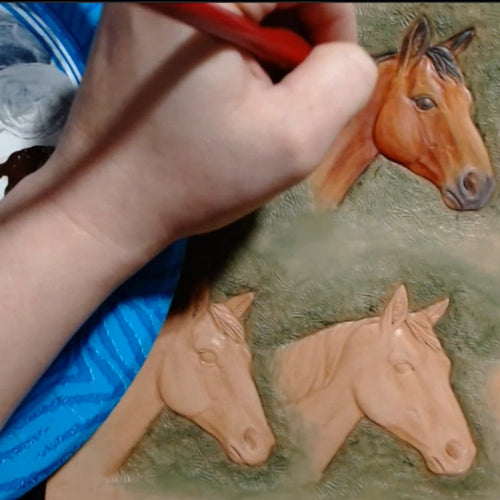 Horse Painting Techniques with Annie Libertini