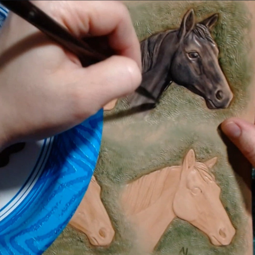 horse-painting-techniques-with-annie-libertini-elktracks-studio