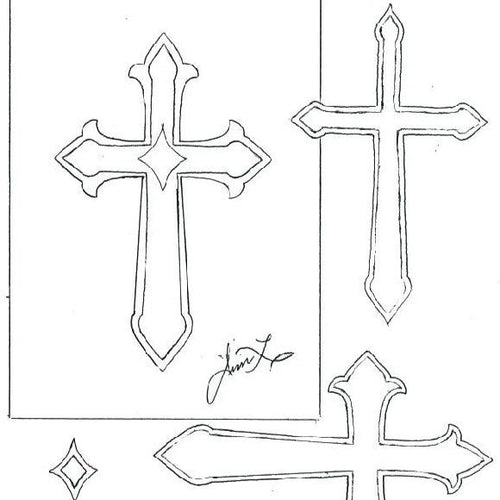 Leathercraft Pattern for Introduction to Plug Embossing