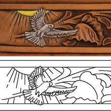 Free Leather Pattern for Figure Carving Pt 3 - Fine Detail Carving