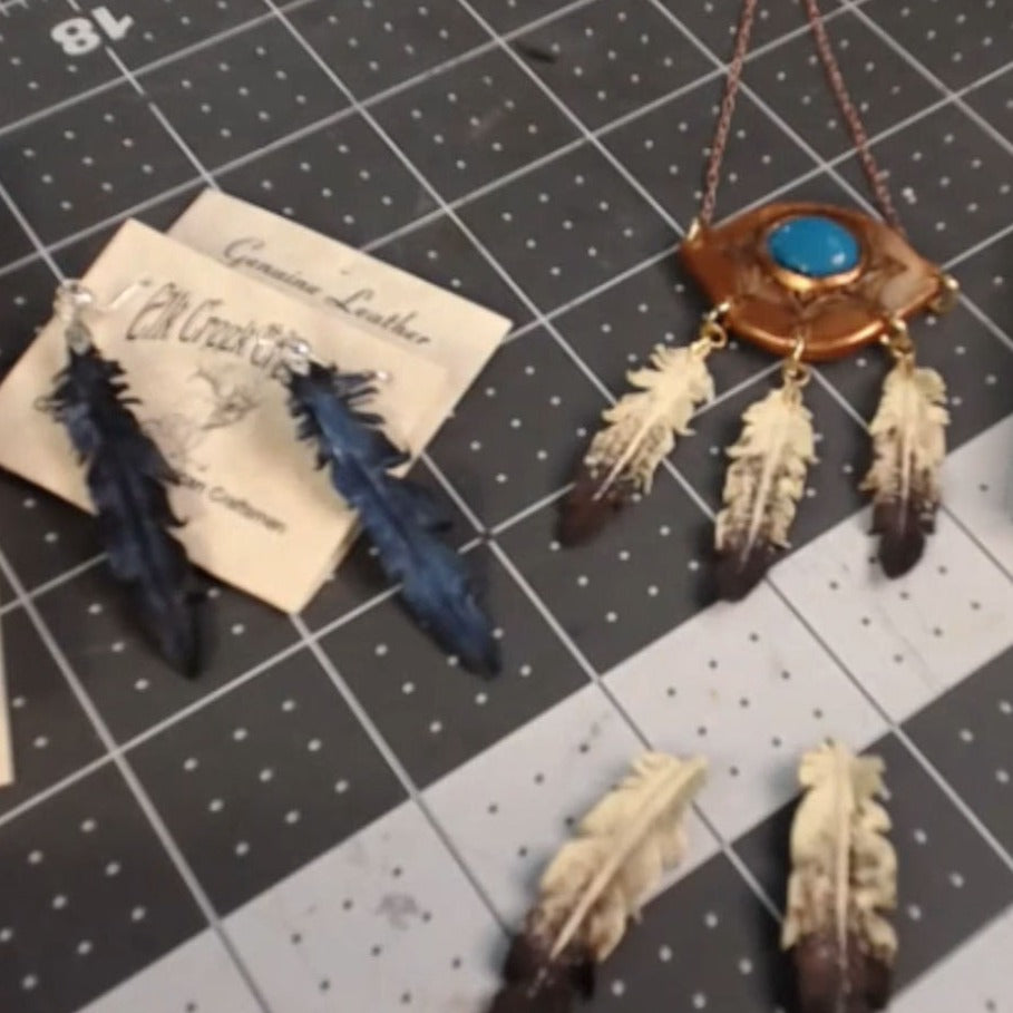 Money Making Projects: Feather Earrings with Jim Linnell