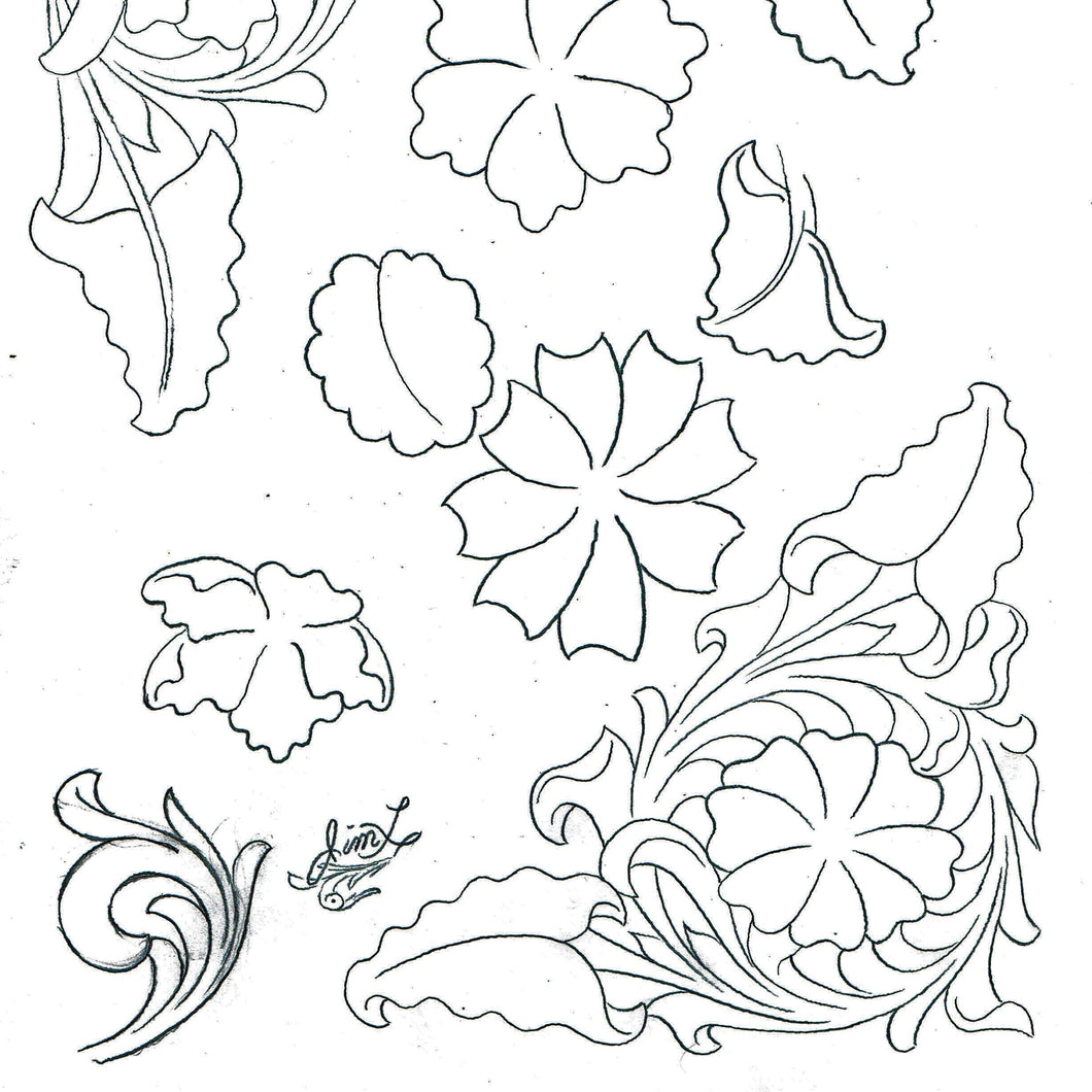 Sheridan Style Carving Workshop Patterns